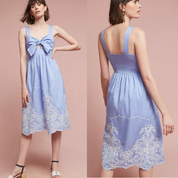 Anthropologie Dresses & Skirts - FOXIEDOX  Uma Embroidered Dress - Small - NWT